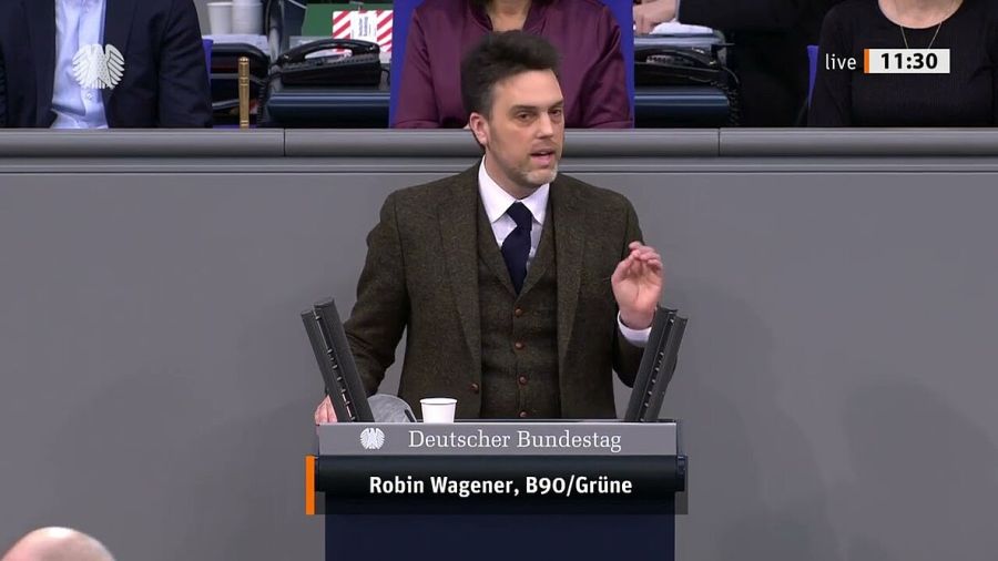 депутат Бундестага от Зеленых Робин Вагнер